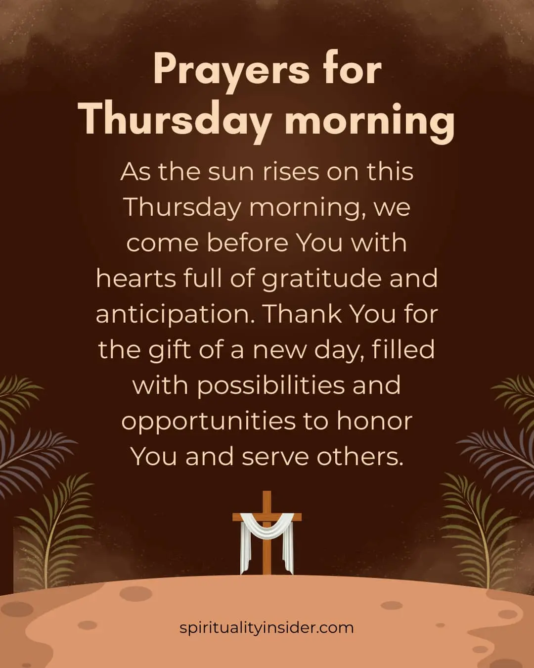 Prayers for Thursday Morning