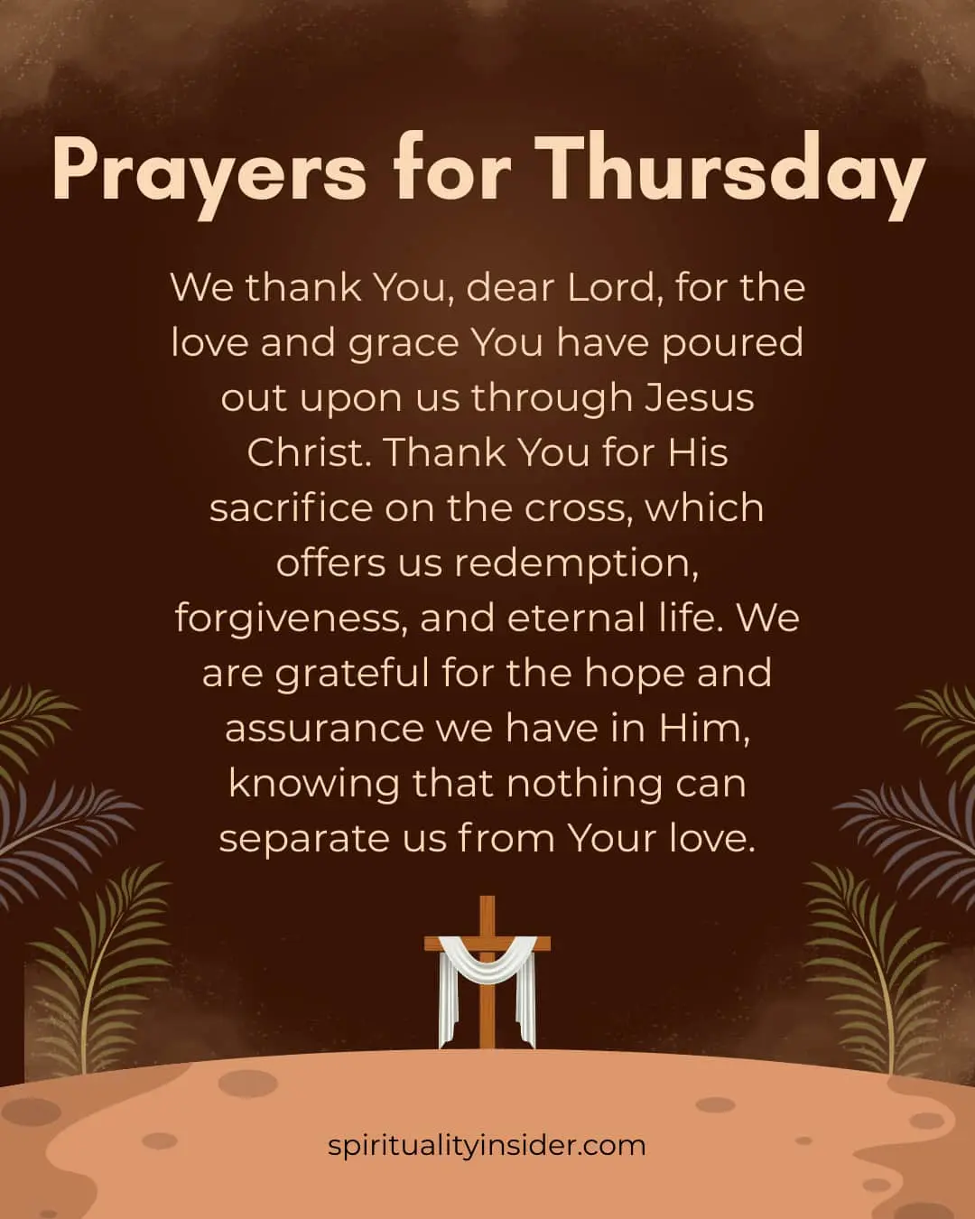 Prayers for Thursday
