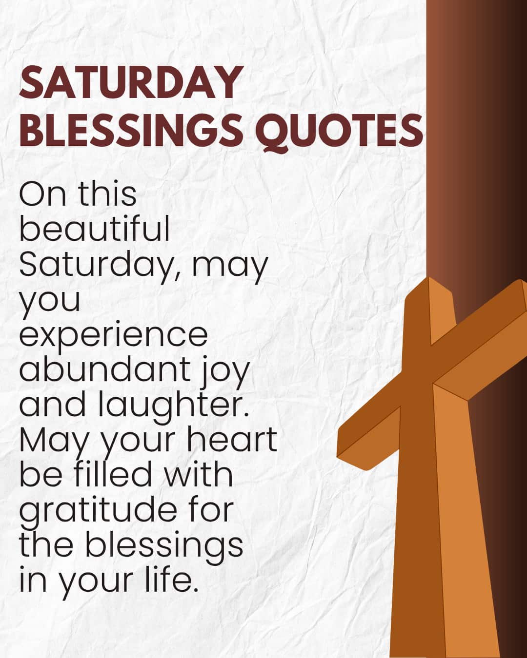 Saturday Blessings Quotes