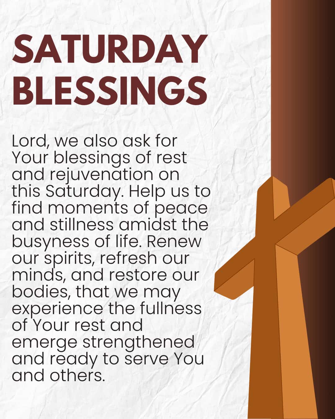 Saturday Blessings