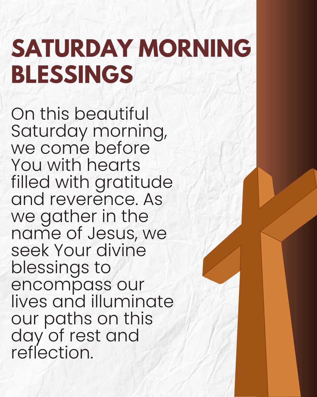 Saturday Morning Blessings