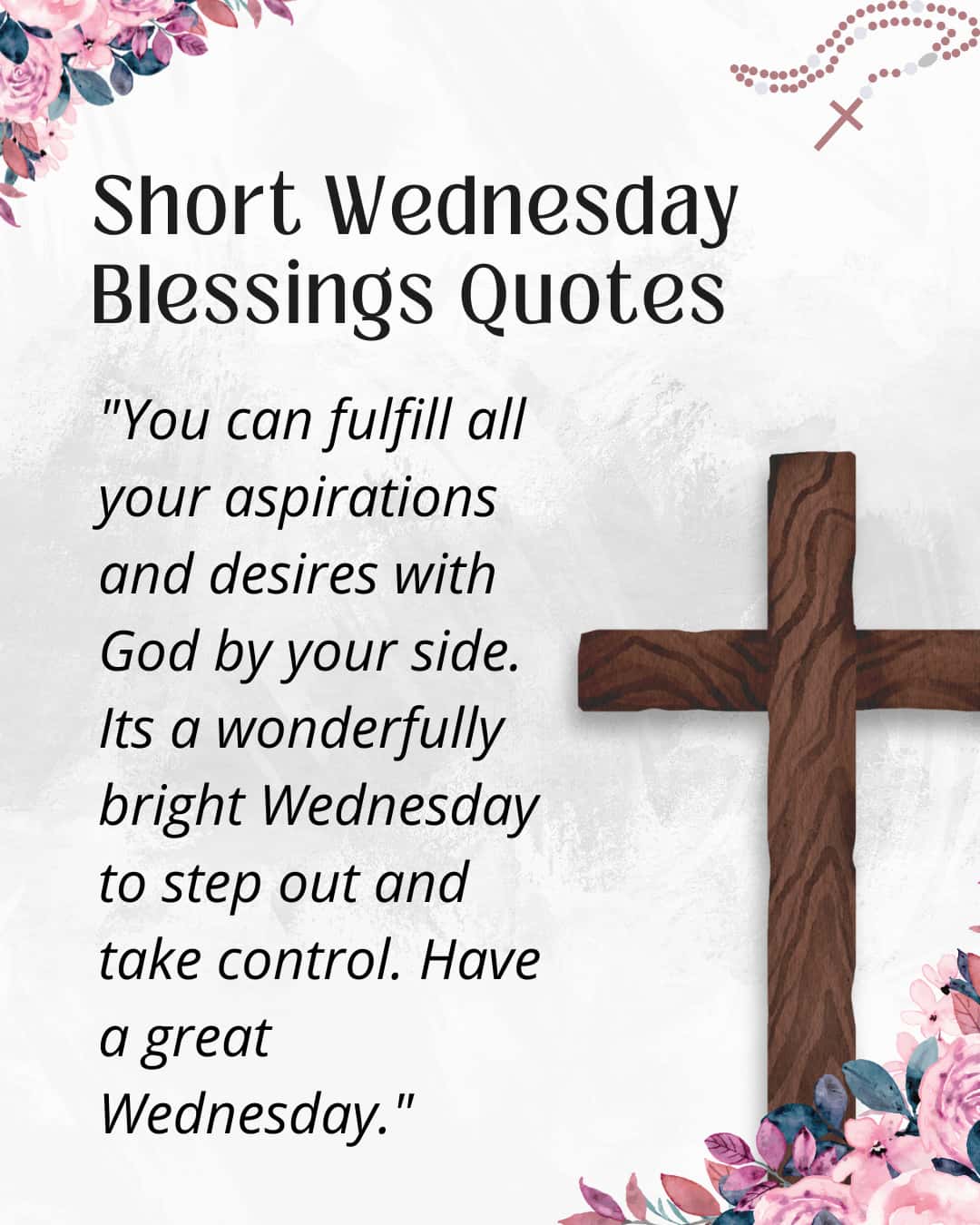 Short Wednesday Blessings Quotes