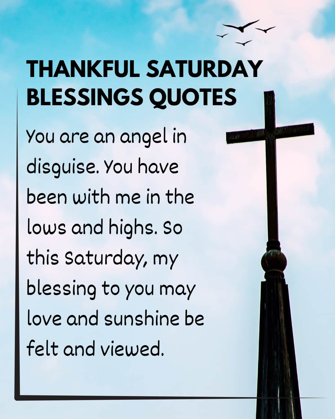 Thankful Saturday Blessings Quotes