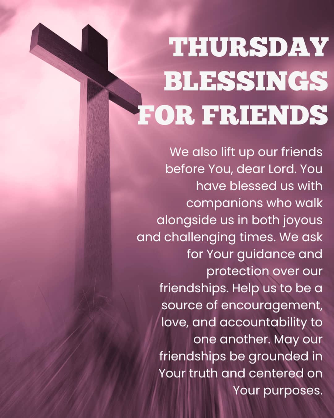 Thursday Blessings for friends