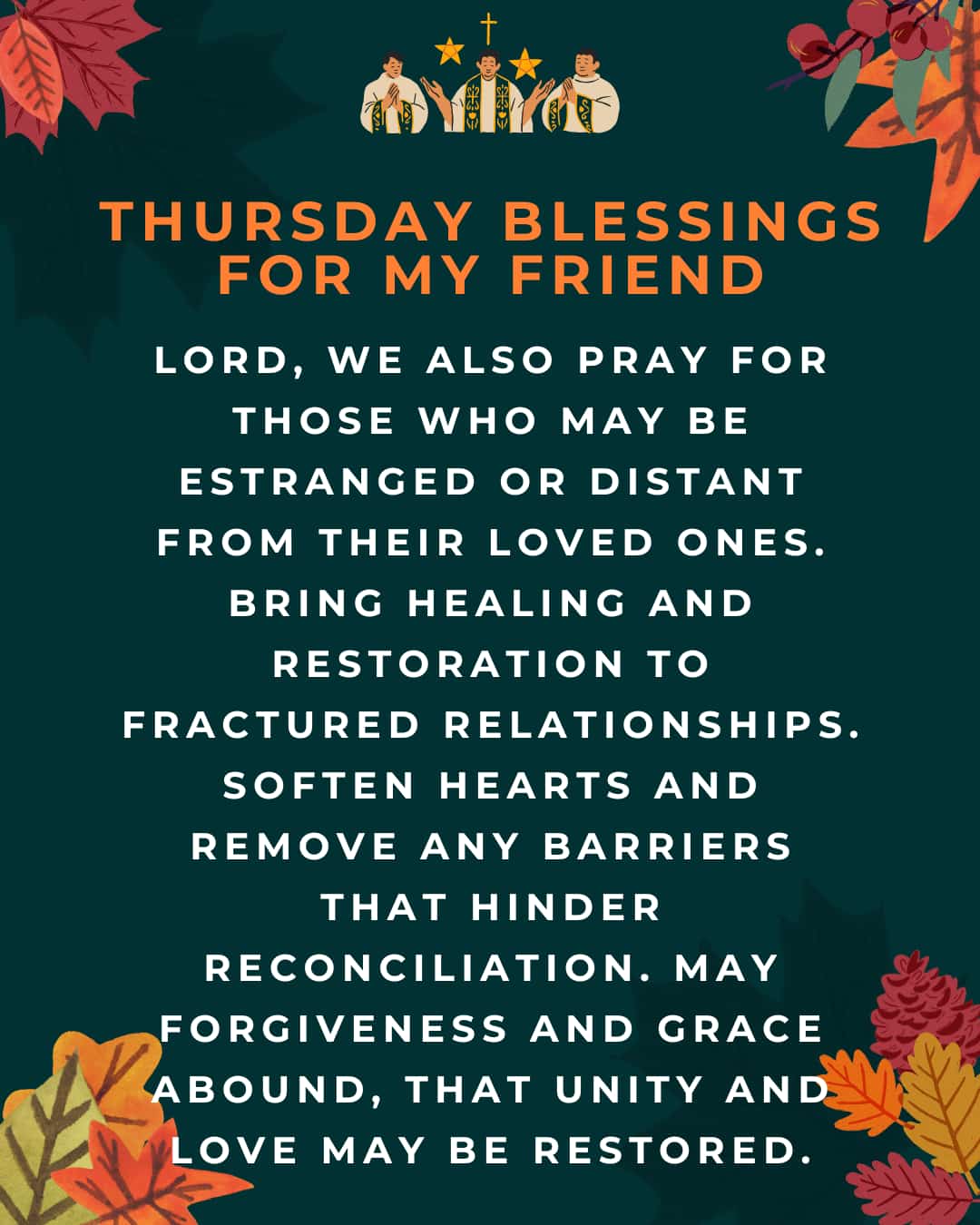 Thursday Blessings for my friend