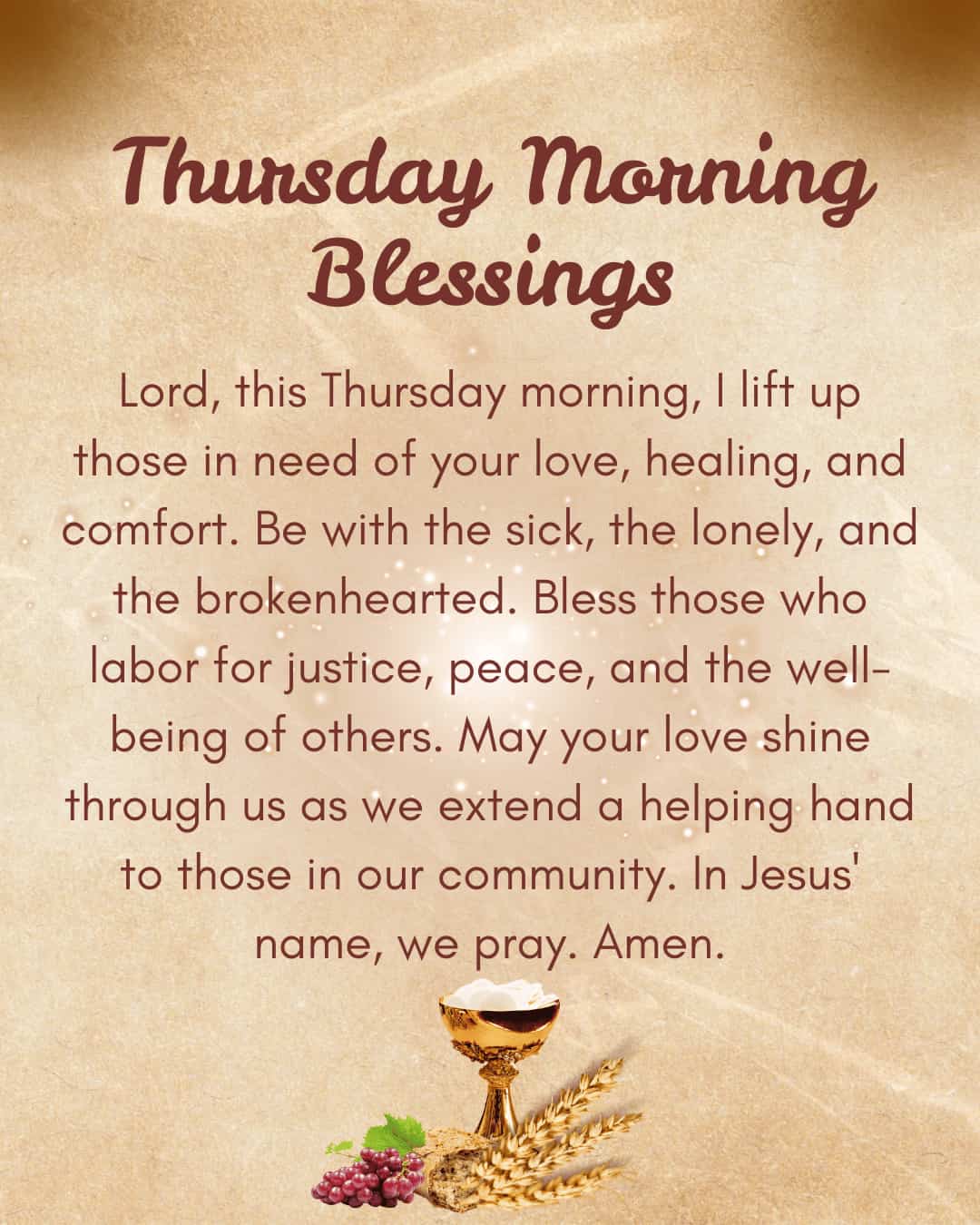 Thursday Morning Blessings