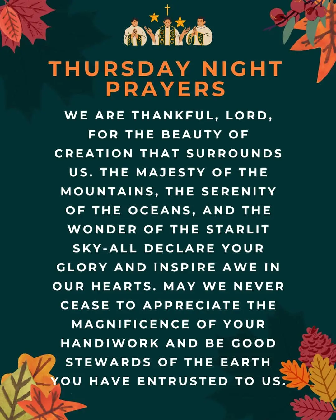 Thursday Night Prayers