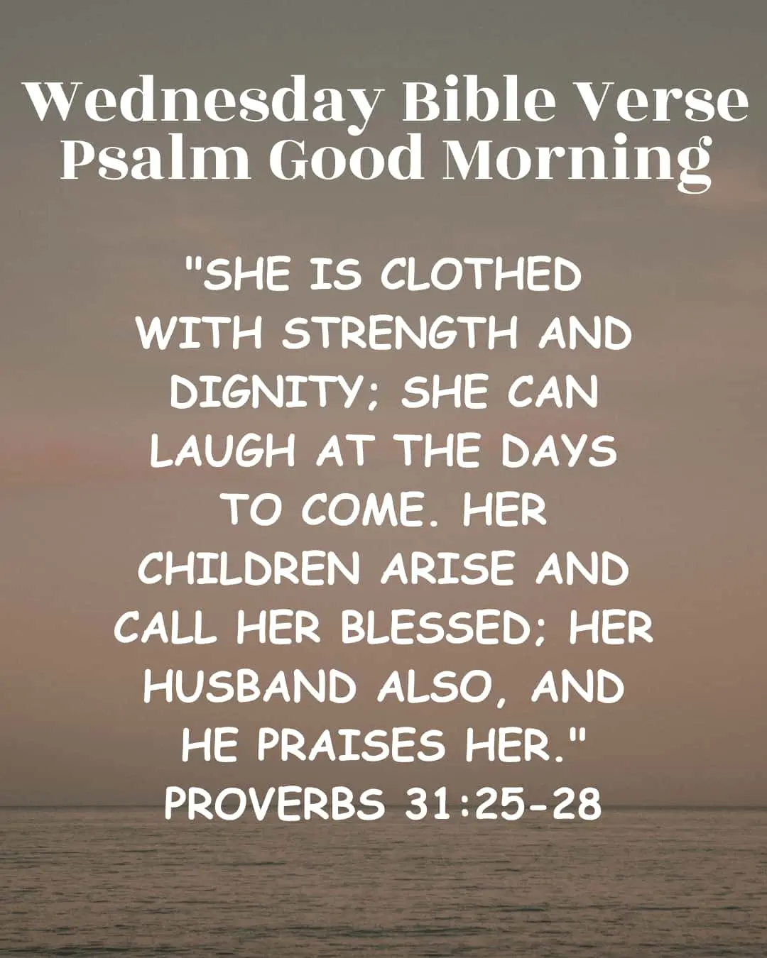 Wednesday Bible verse Psalm Good Morning