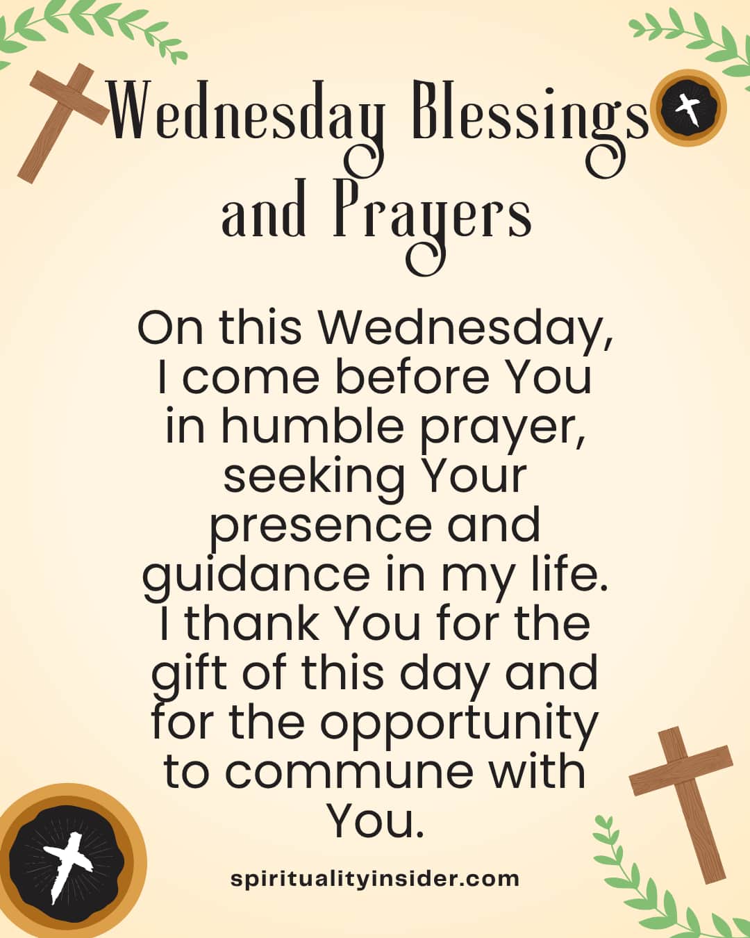 Wednesday blessings and prayers bible verses
