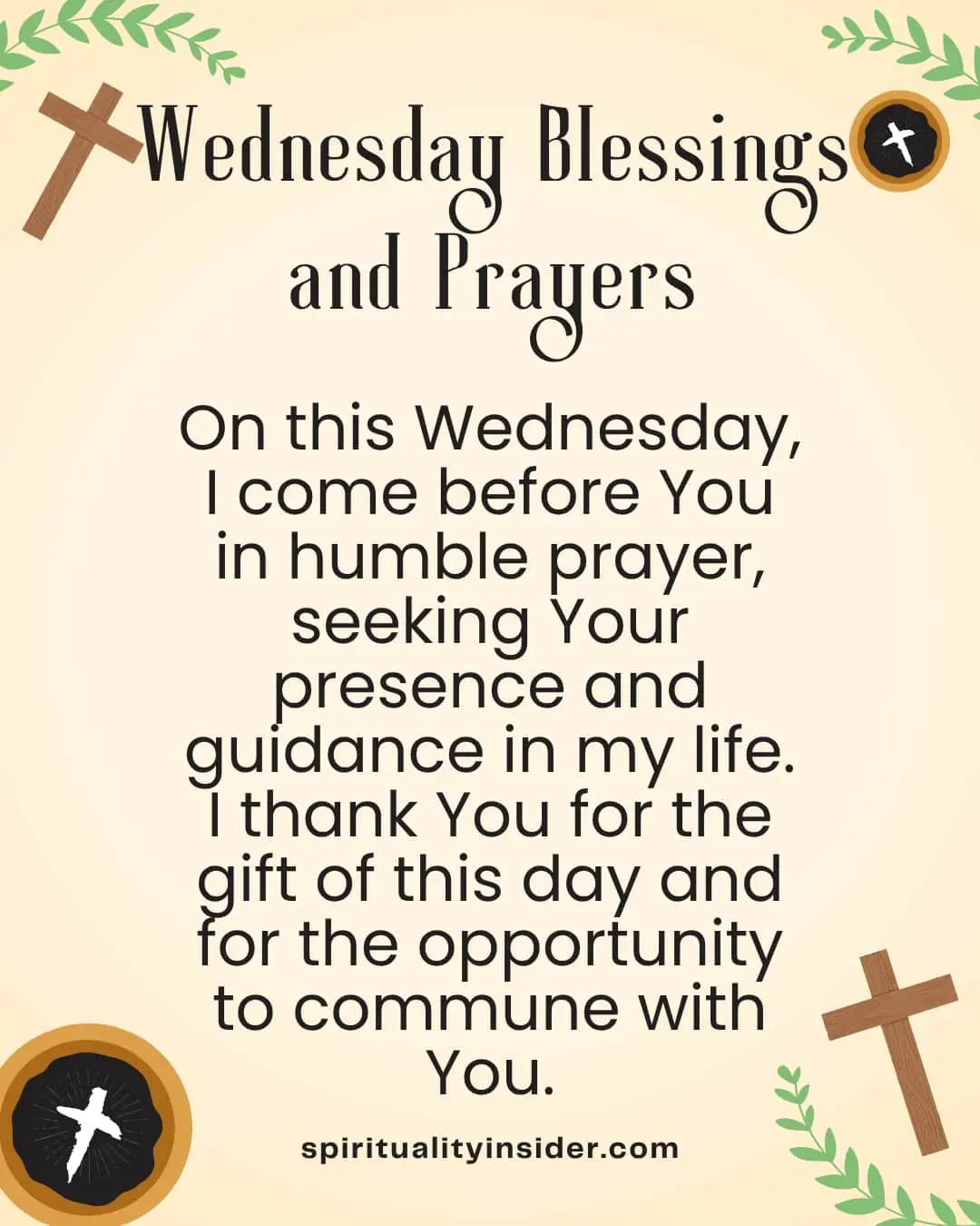 Wednesday blessings and prayers bible verses