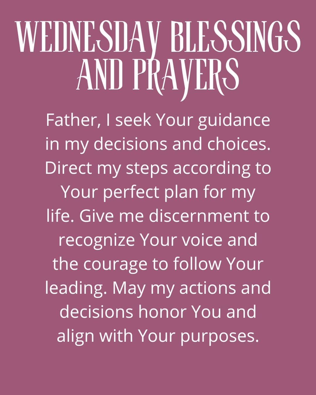 Wednesday blessings and prayers images and quotes