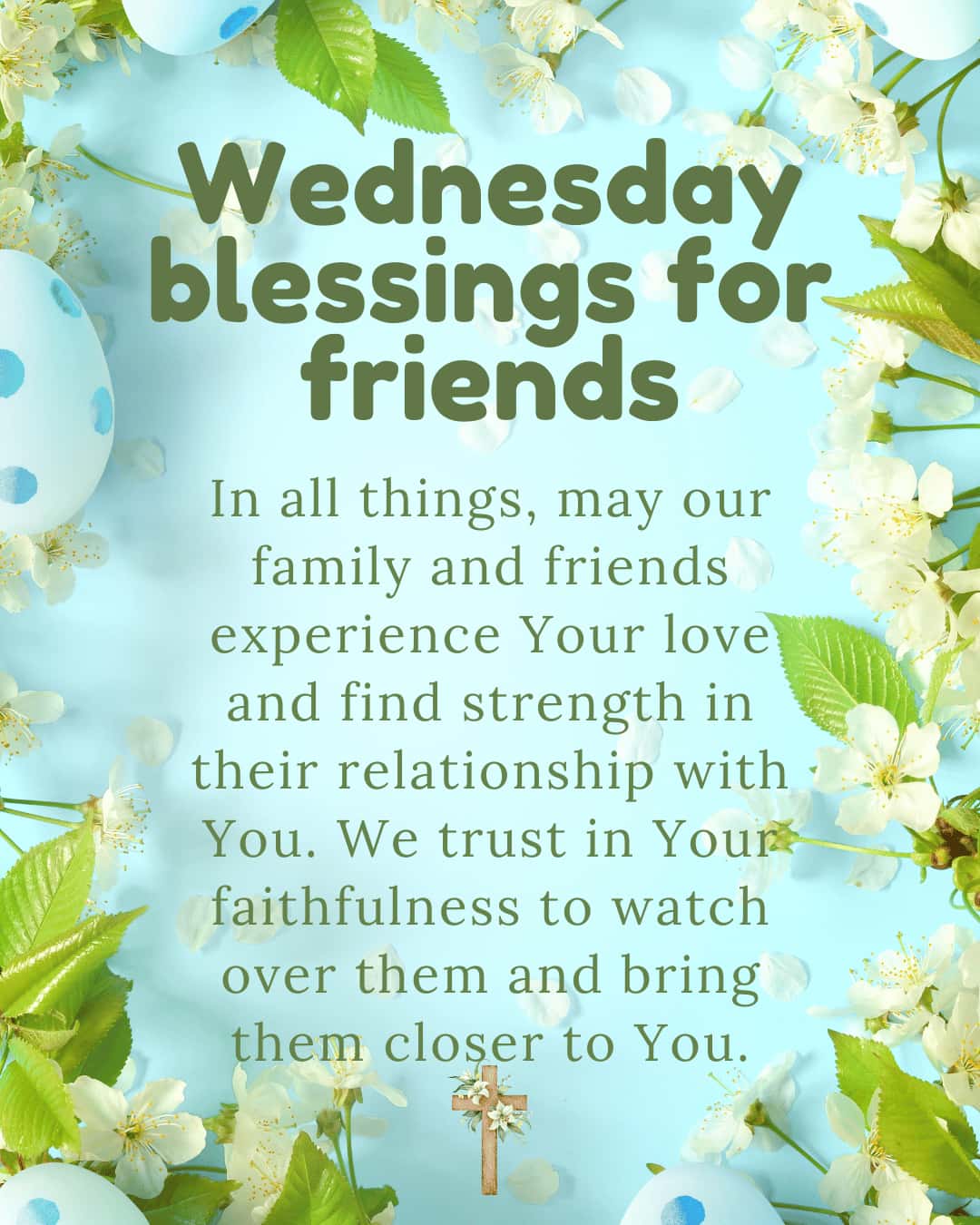 Wednesday blessings for friends