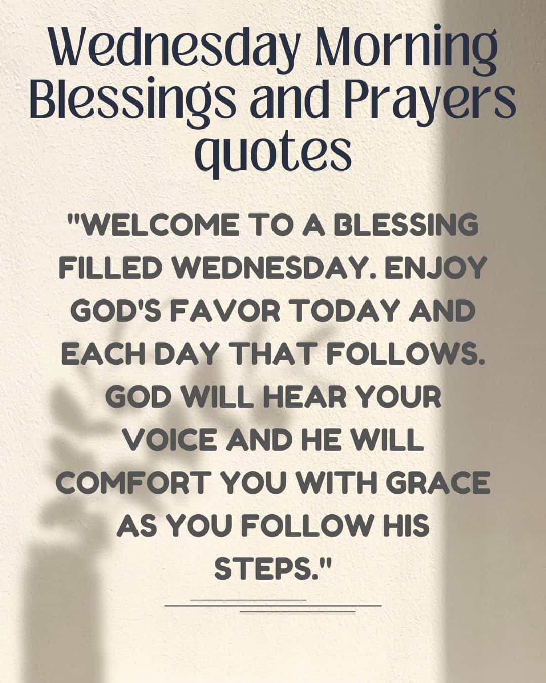 Wednesday morning blessings and prayers quotes