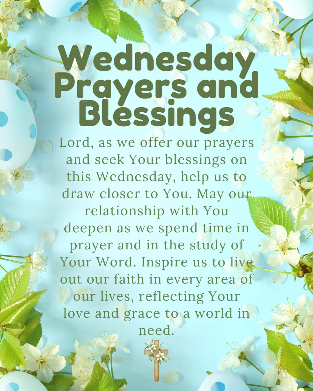 Wednesday prayers and blessings quotes and images