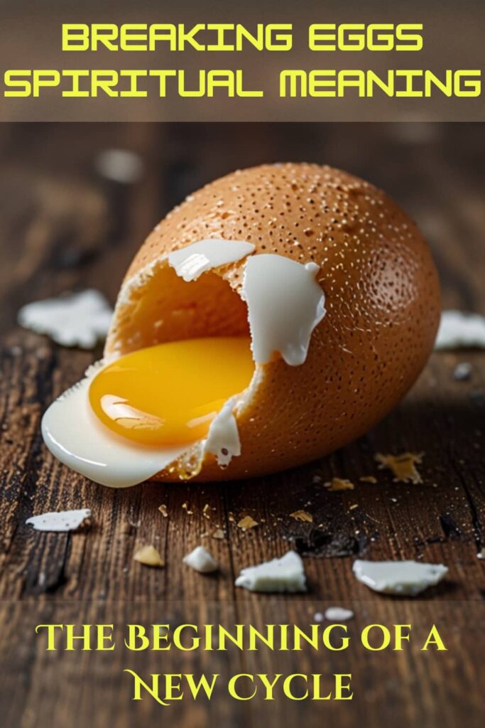 breaking eggs spiritual meaning