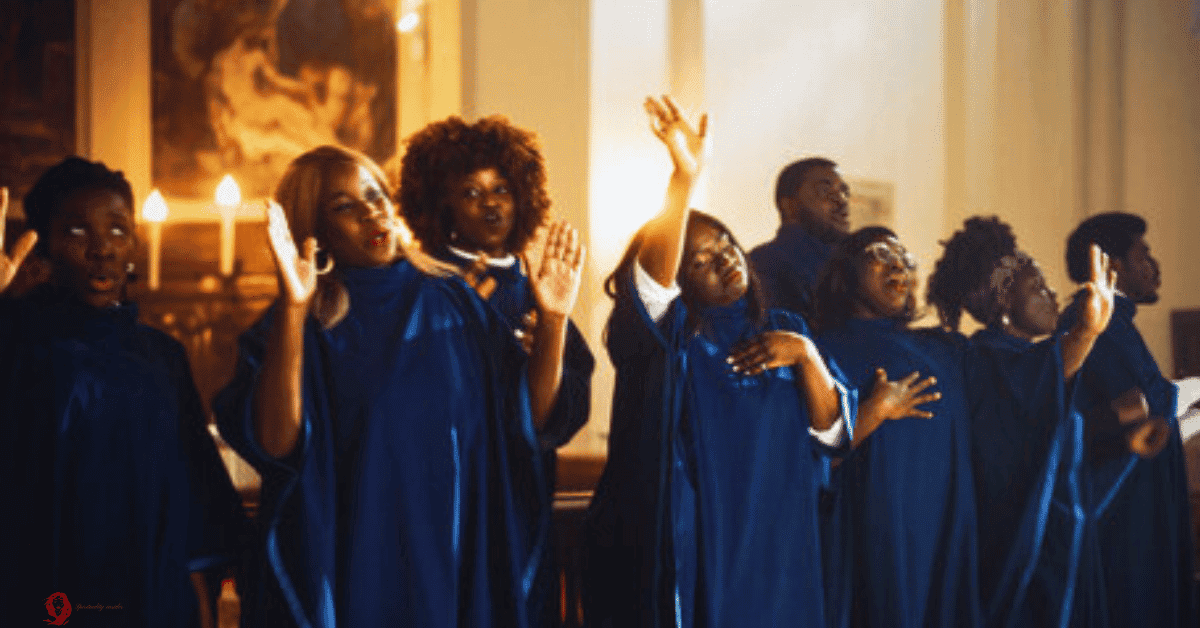 singing gospel song in the dream