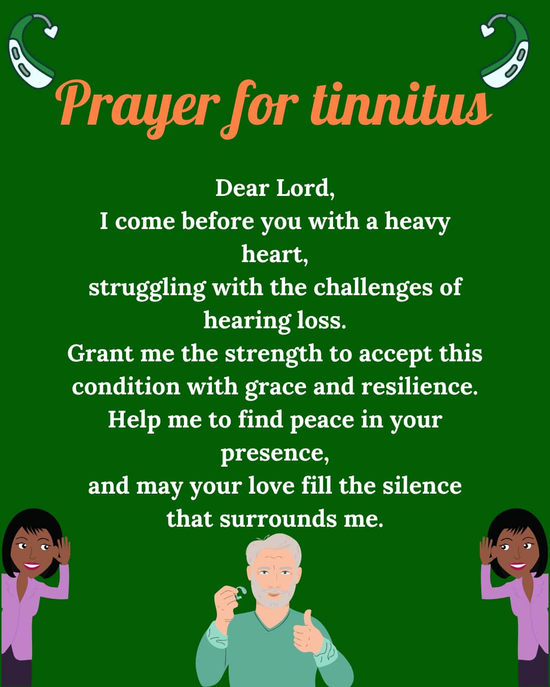 Prayer for tinnitus