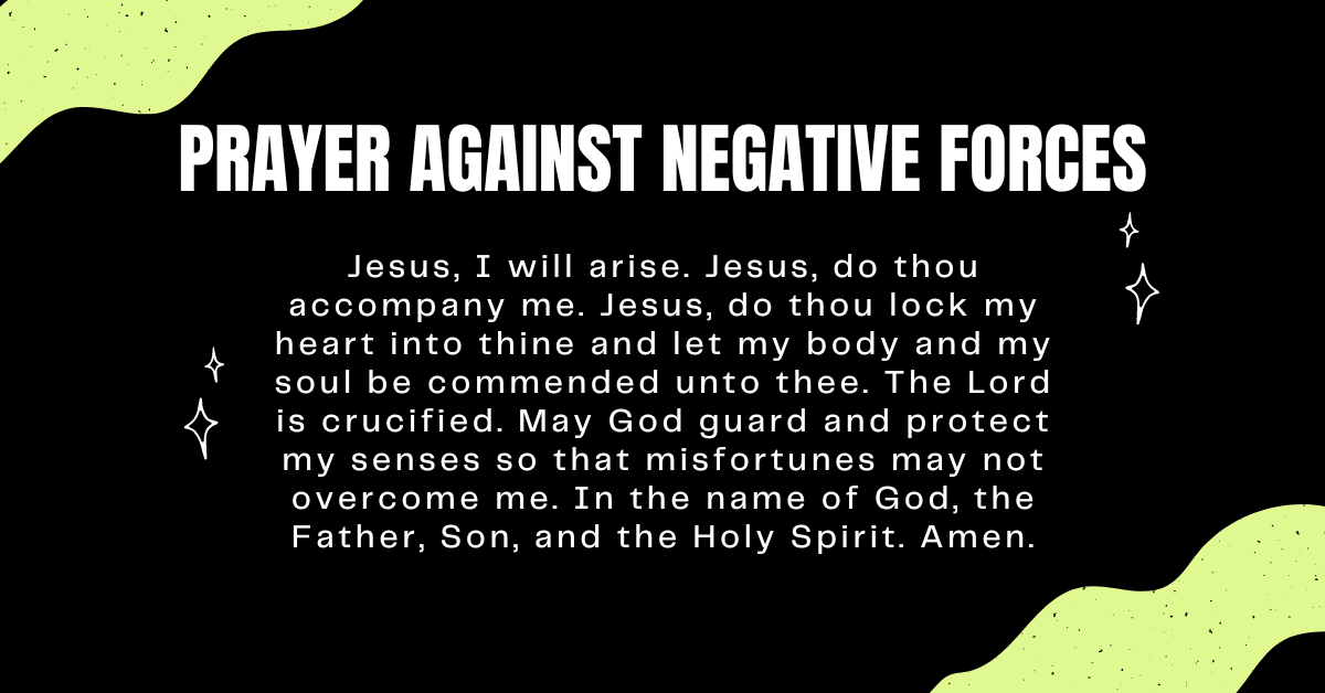Protection prayer against enemy
