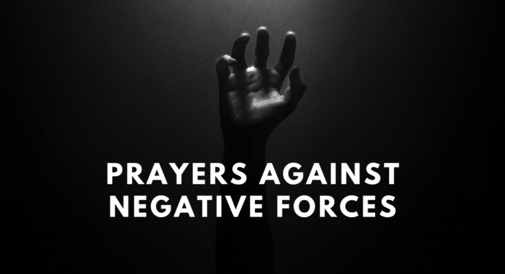 prayer against negative forces