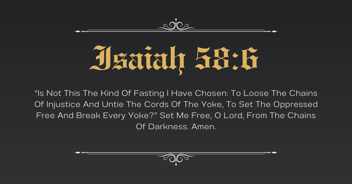 prayers against the powers of darkness