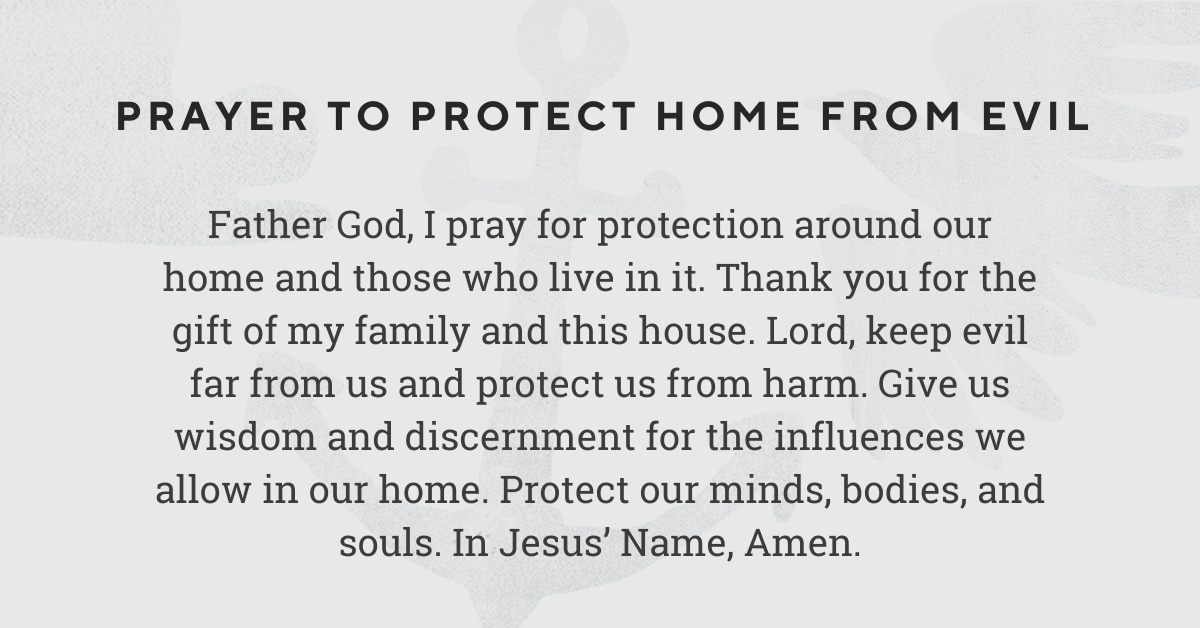 prayers to protect home