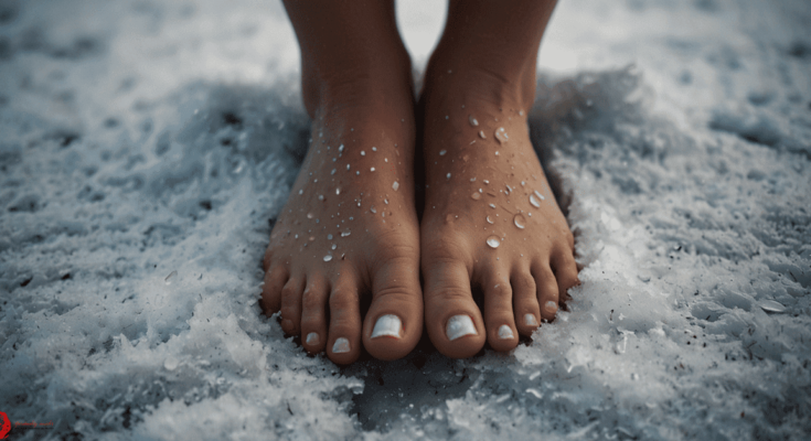 Cold feet spiritual meaning