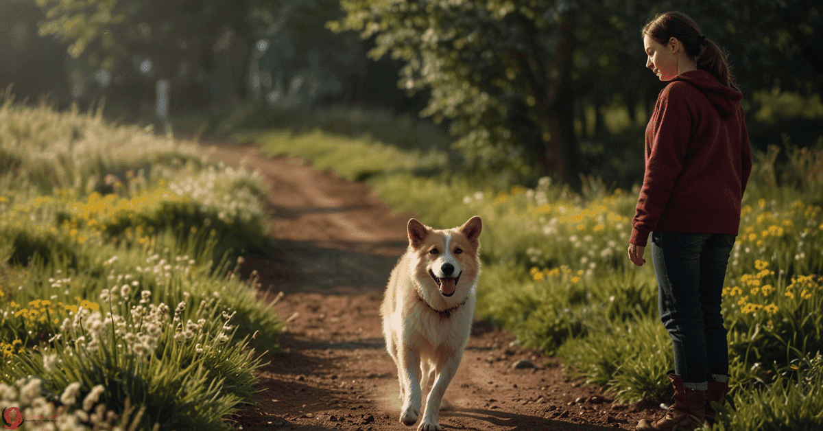 Dog crossing your path