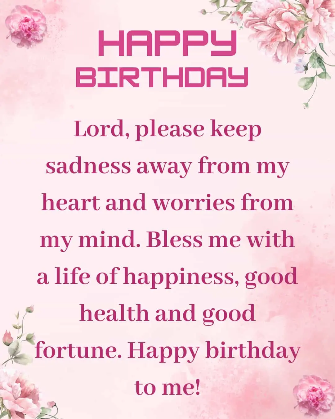 a birthday prayer for myself