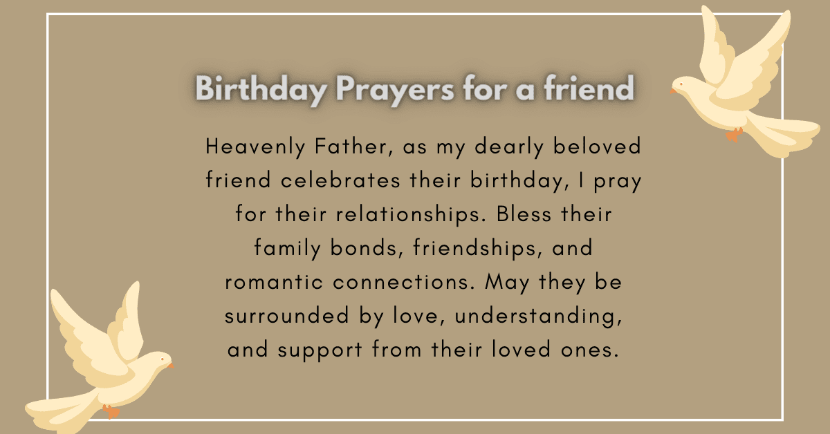 birthday prayer friend
