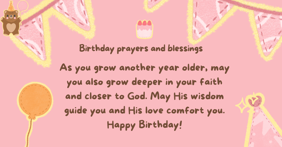 birthday prayers and blessings for myself