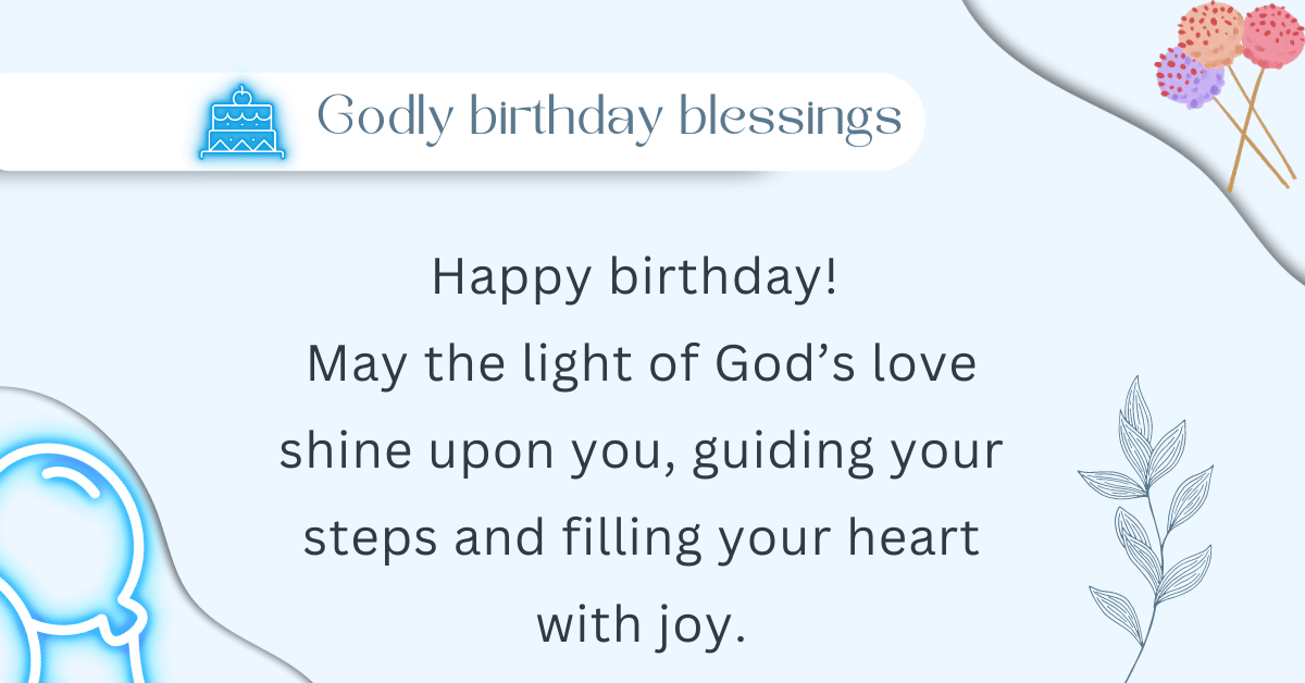 I pray to god birthday wishes