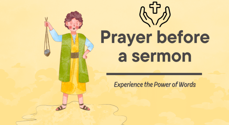 prayer before a sermon