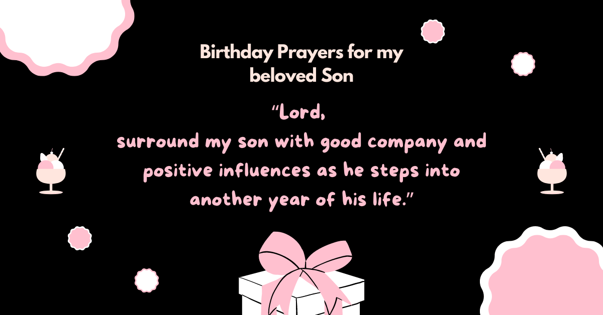 prayer for a son's birthday
