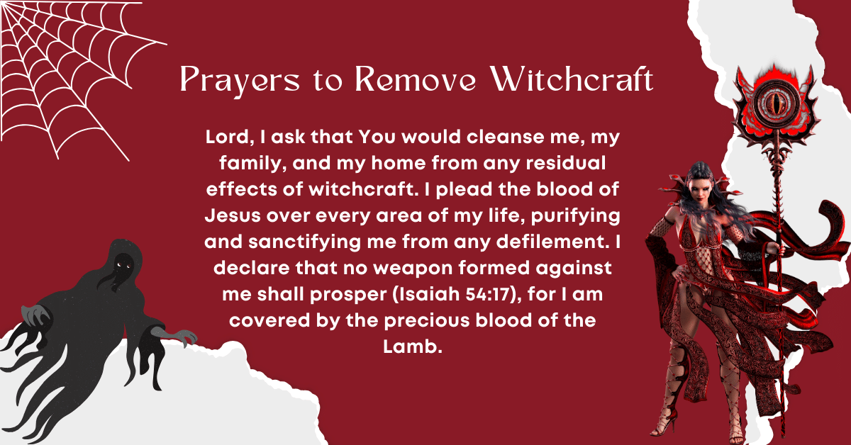 prayer to remove blocking spirits