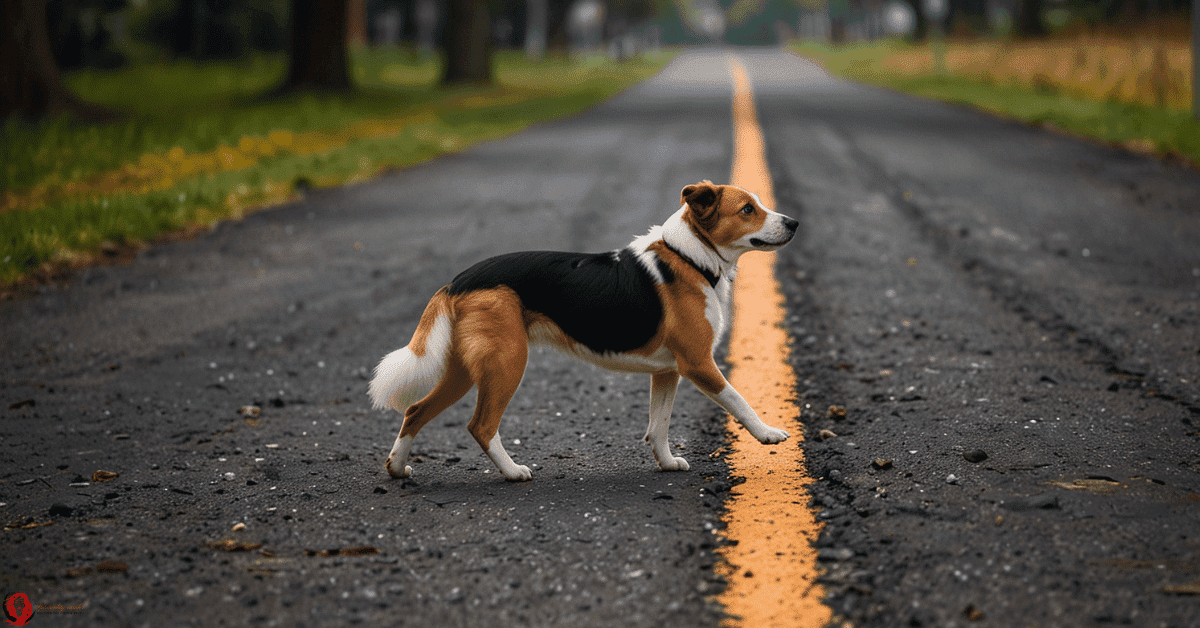 spiritual meaning of a black dog crossing your path