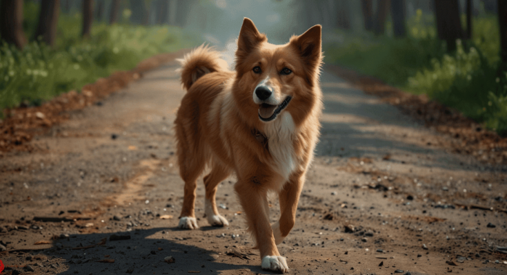 spiritual meaning of a dog crossing your path