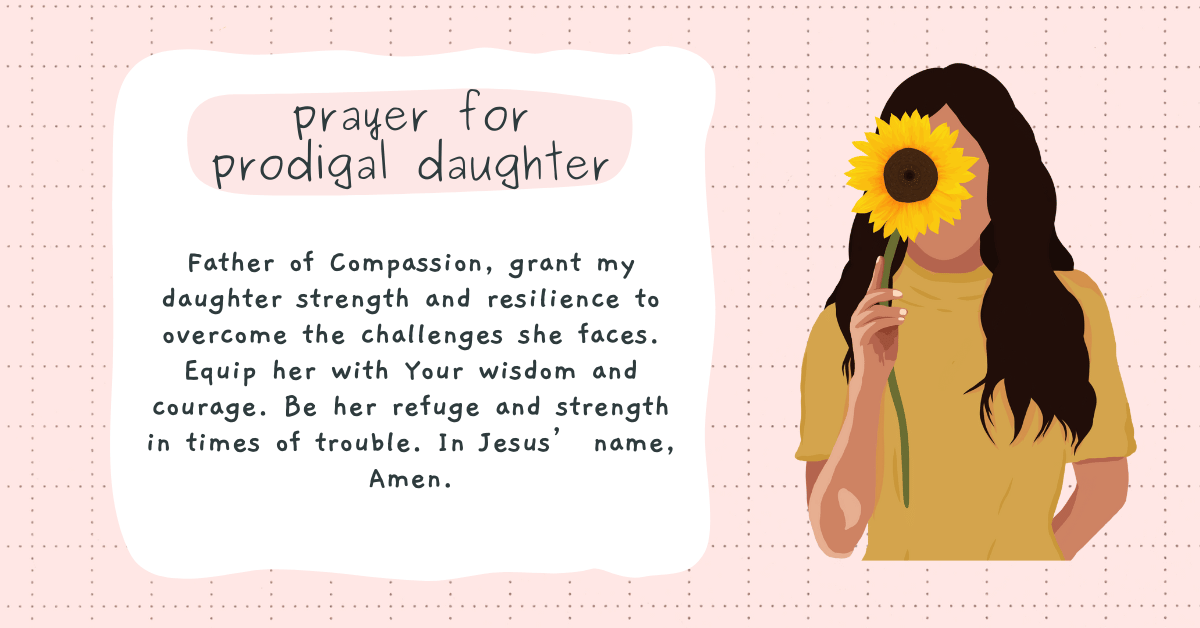 Prodigal daughter prayers