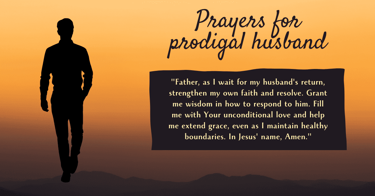 praying for your prodigal spouse