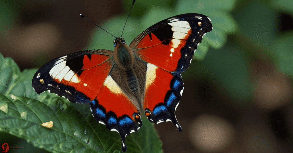 A beautiful African butterfly