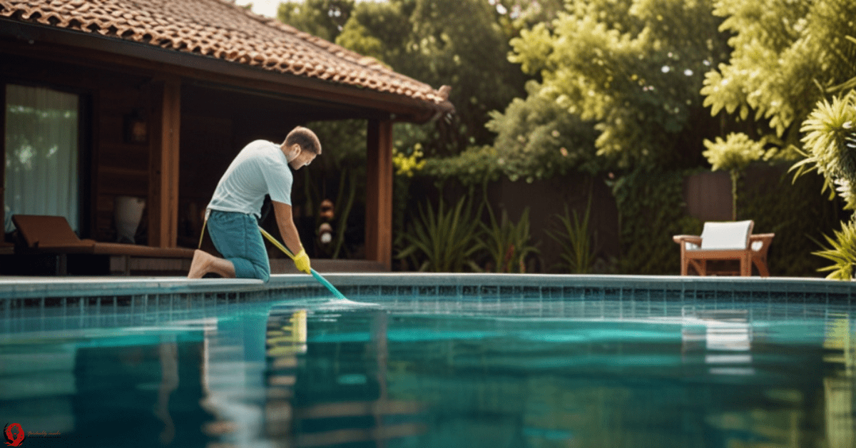 Dream about cleaning a pool