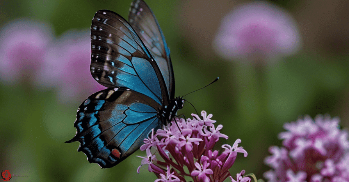 Spiritual meaning of blue butterfly