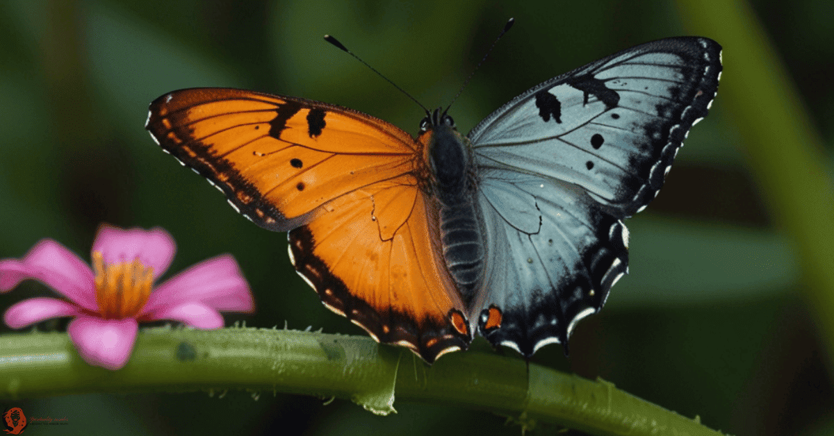 Spiritual meaning of a multicolored butterfly