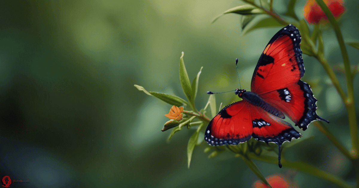 Spiritual meaning of red butterfly