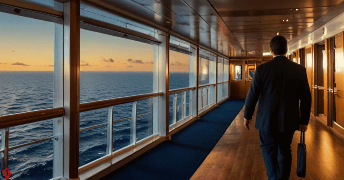 Dream about being lost on a cruise ship