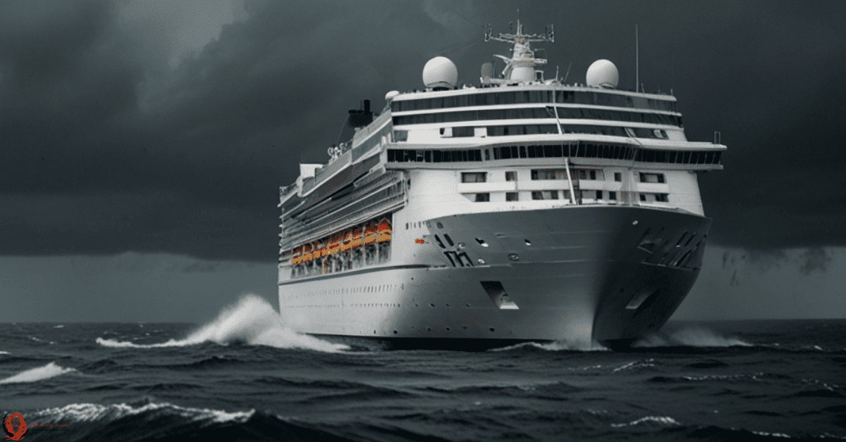 Dream about cruise ship in storm