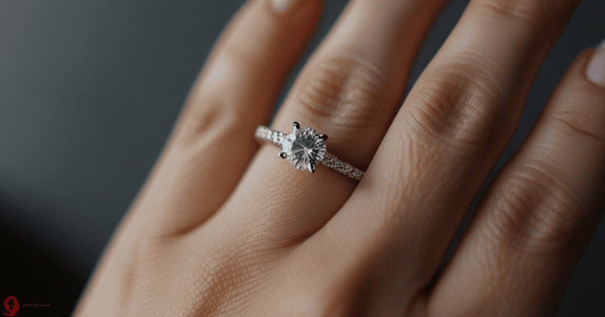 Dream of Engagement Ring on Left Hand