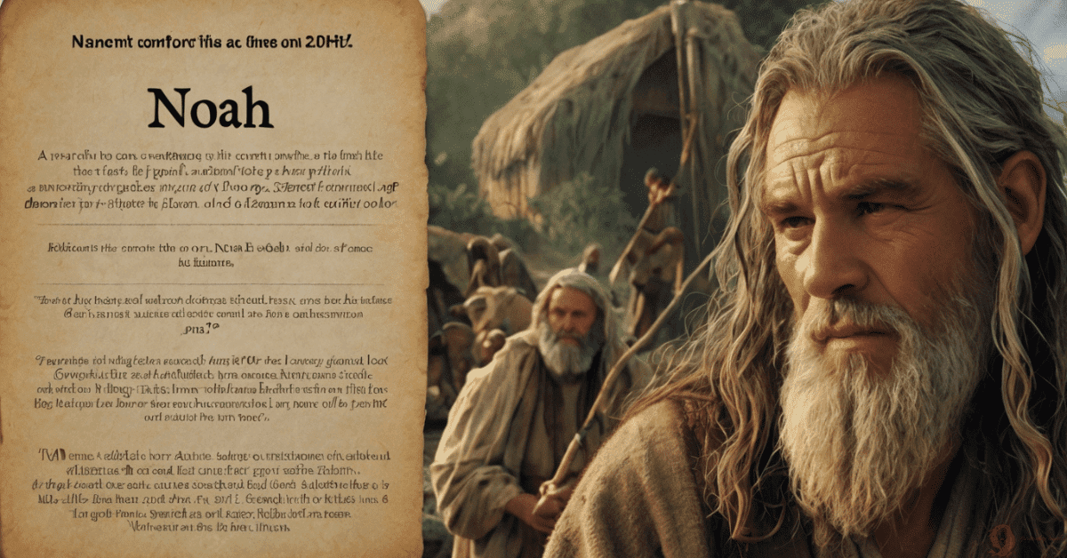 Spiritual Meaning of the Name Noah