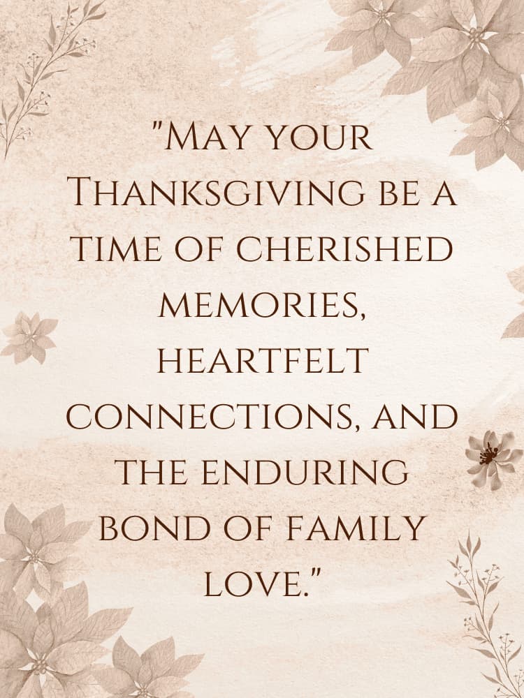 thanks giving message