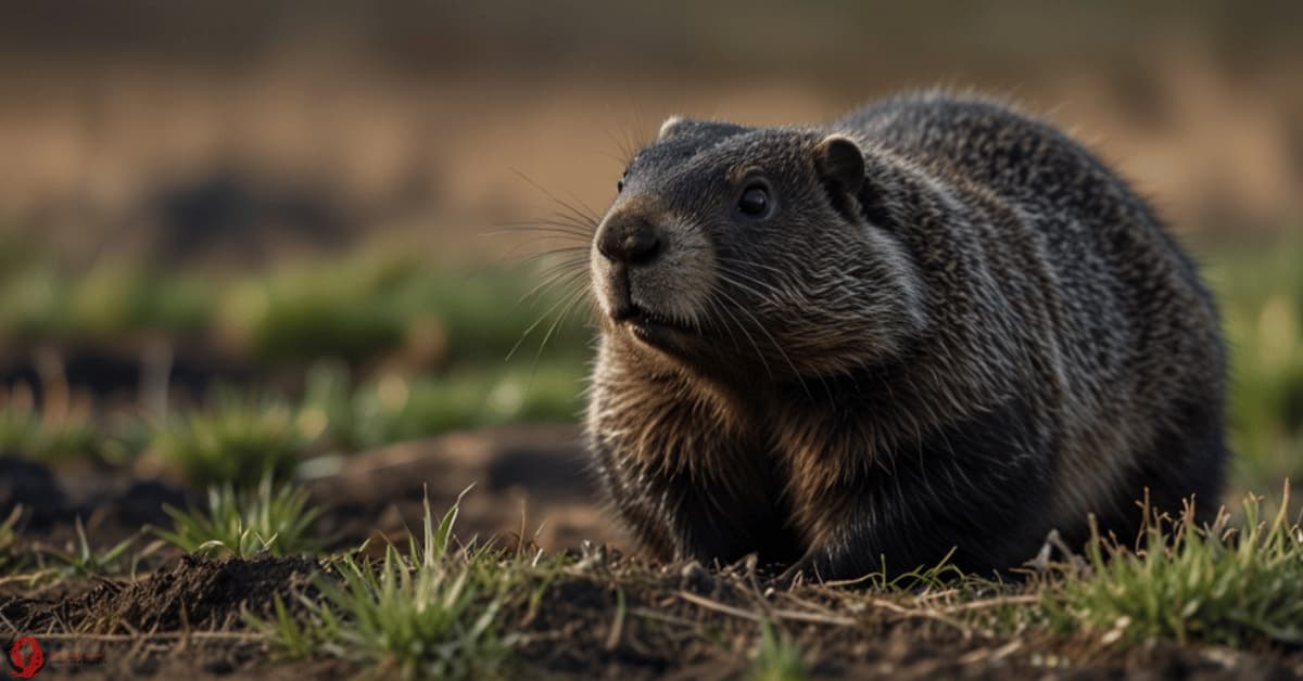 black groundhog spiritual meaning