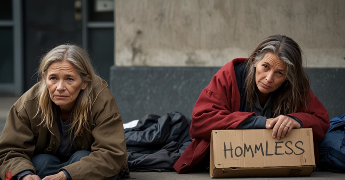 Dream of homeless woman